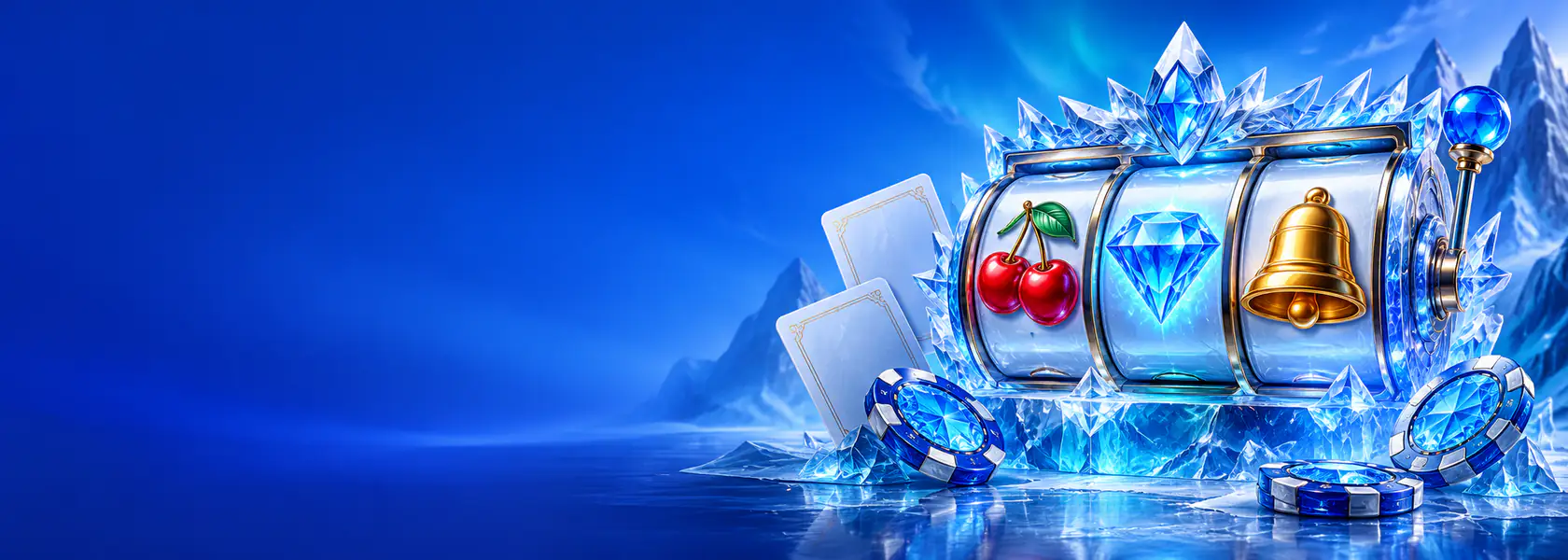 Ice Casino Spielautomaten im Eis